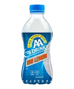 AA Drink Iso Lemon 33cl Pet Fles – Doos 24 stuks sportdrank met citroensmaak