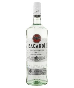 Bacardi Carta Blanca 1 Liter Fles