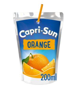 Capri-Sun Orange 20cl – doos 40 pakjes sinaasappeldrank met rietje