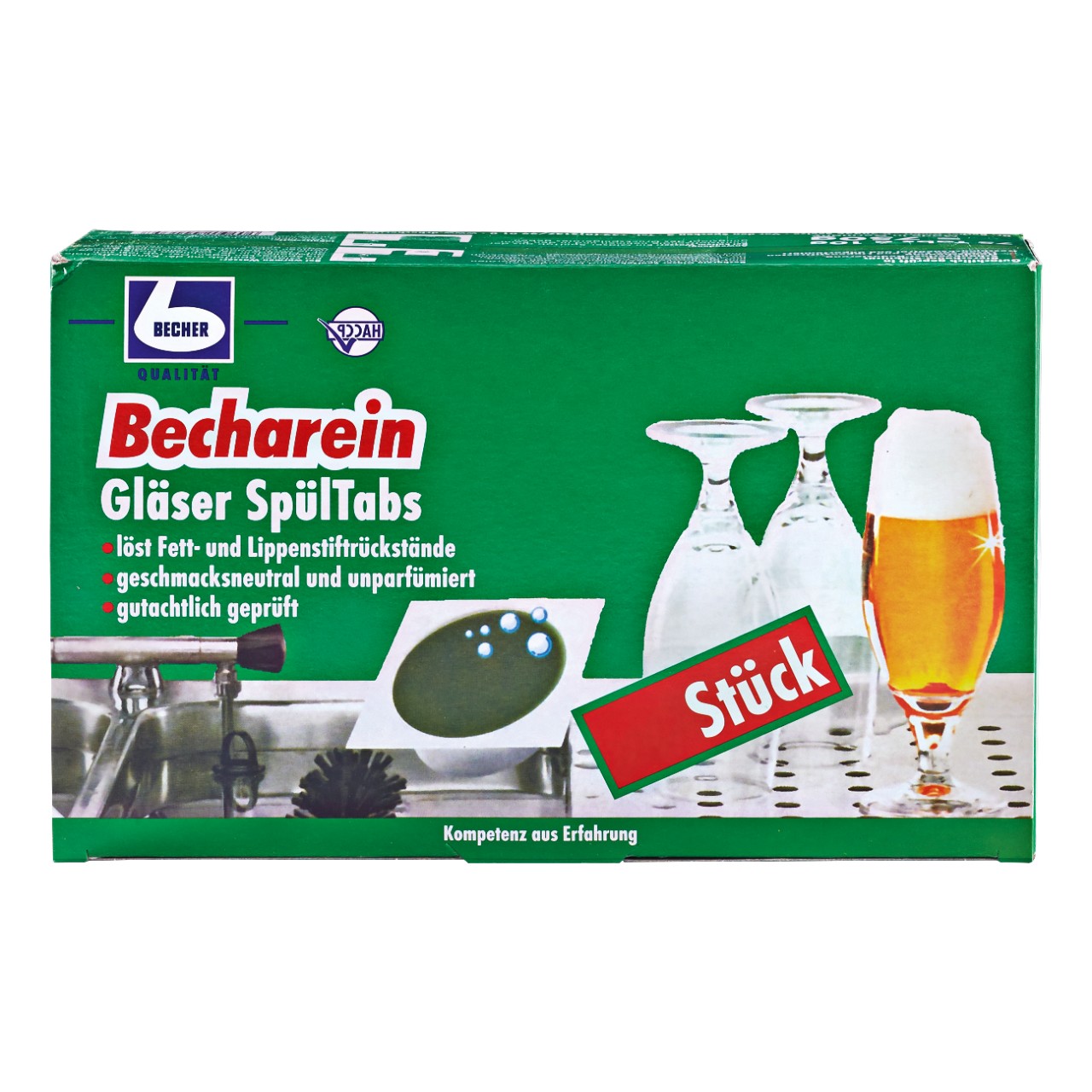 Dr. Becharein Spoeltabletten – pak met 75 horeca spoelbak tabletten