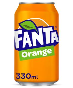 Fanta Orange Blikjes 33cl Tray 24 Stuks Deens – klassieke frisdrank zonder statiegeld