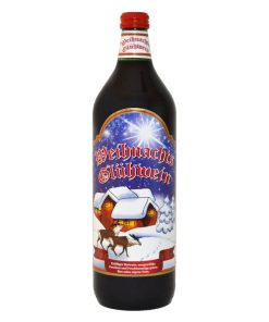 Glühwein Fles 1 Liter Huismerk – Duitse glühwein met kaneel en sinaasappel