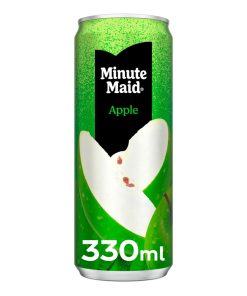 Minute Maid Appelsap Blikjes 33cl Tray 24 Stuks – 100% sap in blik