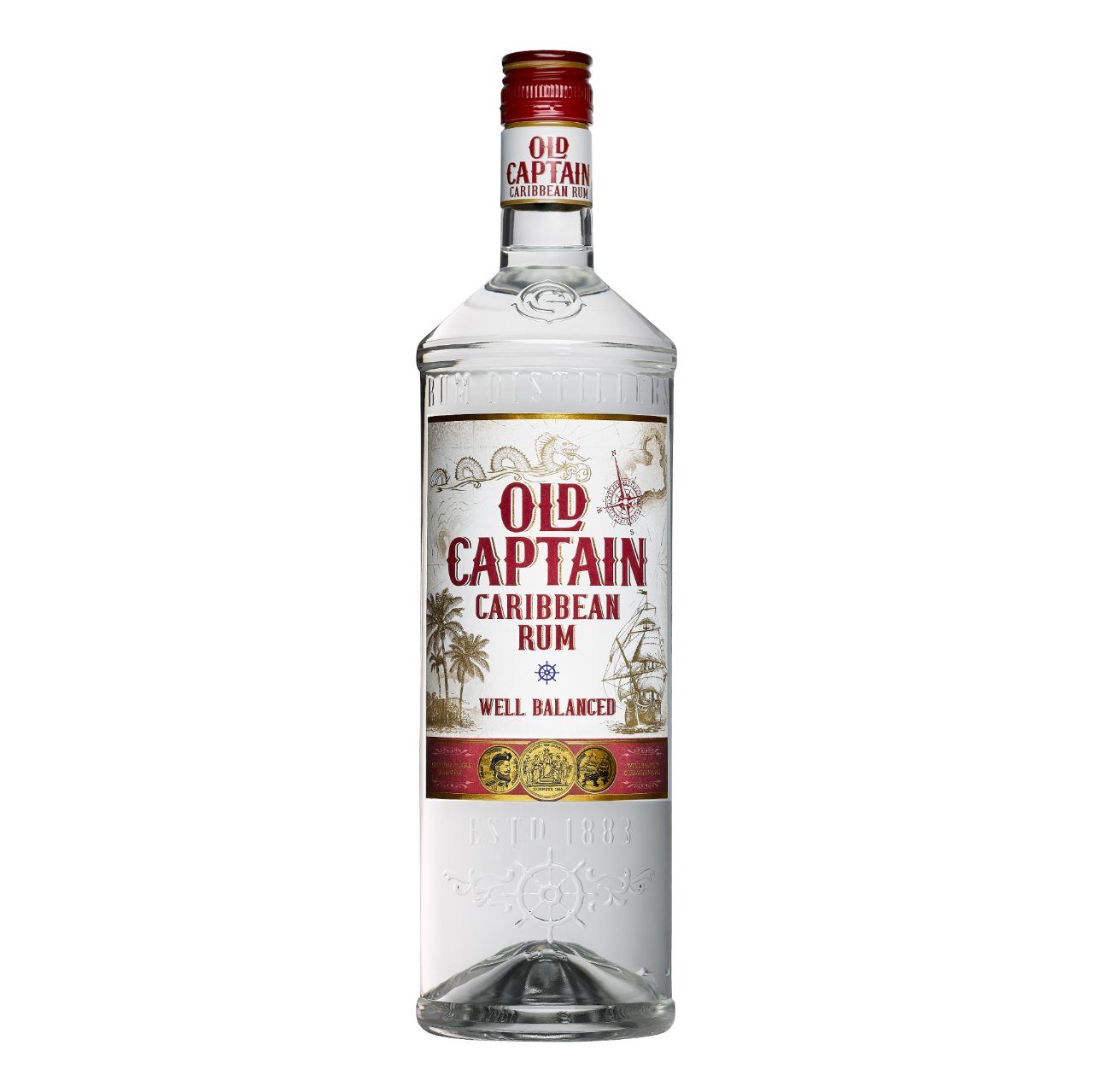 Old Captain Witte Rum 1 Liter