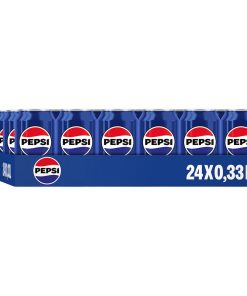 Pepsi Cola Blikjes 33cl Tray 24 Stuks – klassieke frisdrank met volle, verfrissende smaak