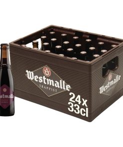 westmalle dubbel trappist bier 33cl krat 24 flesjes abdijbier kopen