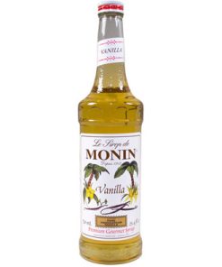 Monin Vanilla Siroop 70cl – fles volle vanillesiroop