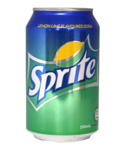 Sprite Blikjes 33cl tray Deens