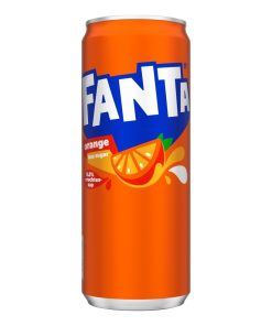 Fanta Orange 33cl – tray met 24 blikjes frisdrank met sinaasappel