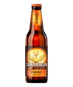 Grimbergen Dubbel Bier Flesjes 33cl Krat 24 Stuks