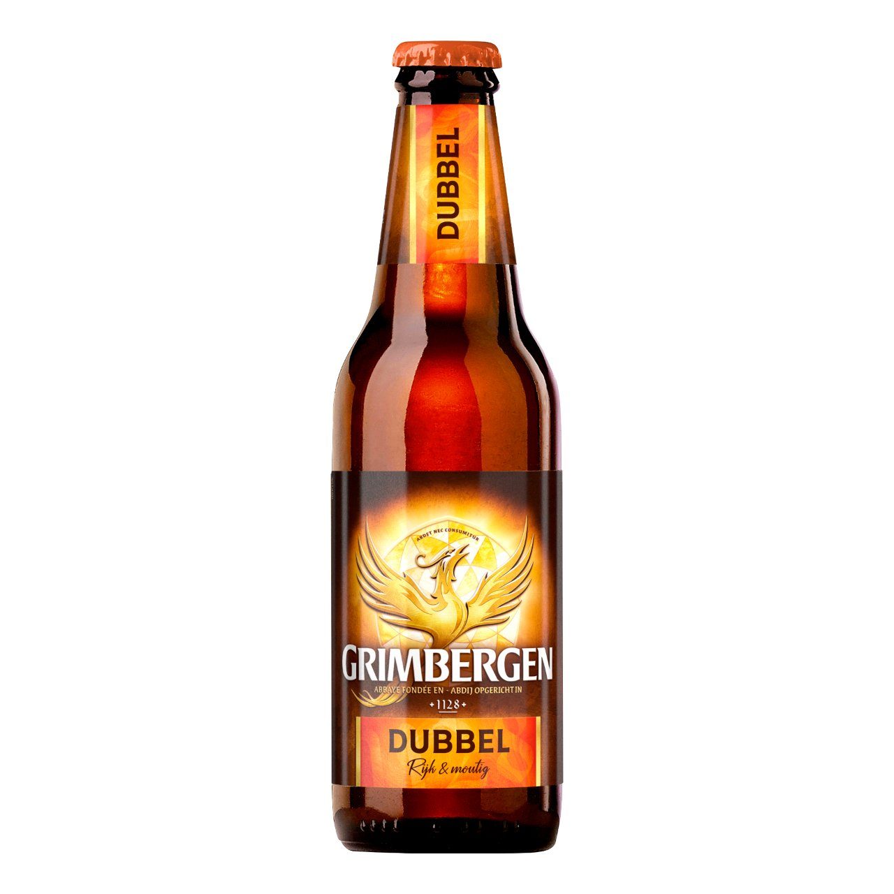 Grimbergen Dubbel Bier Flesjes 33cl Krat 24 Stuks