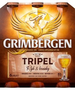 Grimbergen Tripel Bier Flesjes 33cl Krat 24 Stuks