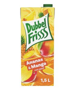 Dubbelfrisss Ananas Mango Pak 1,5 liter