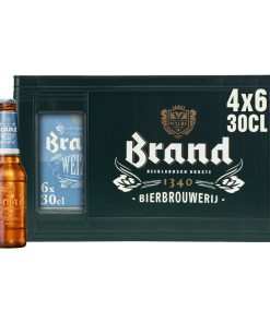 Brand Weizen 30cl Flesjes Krat 24 Stuks – Limburgs tarwebier met frisse smaak