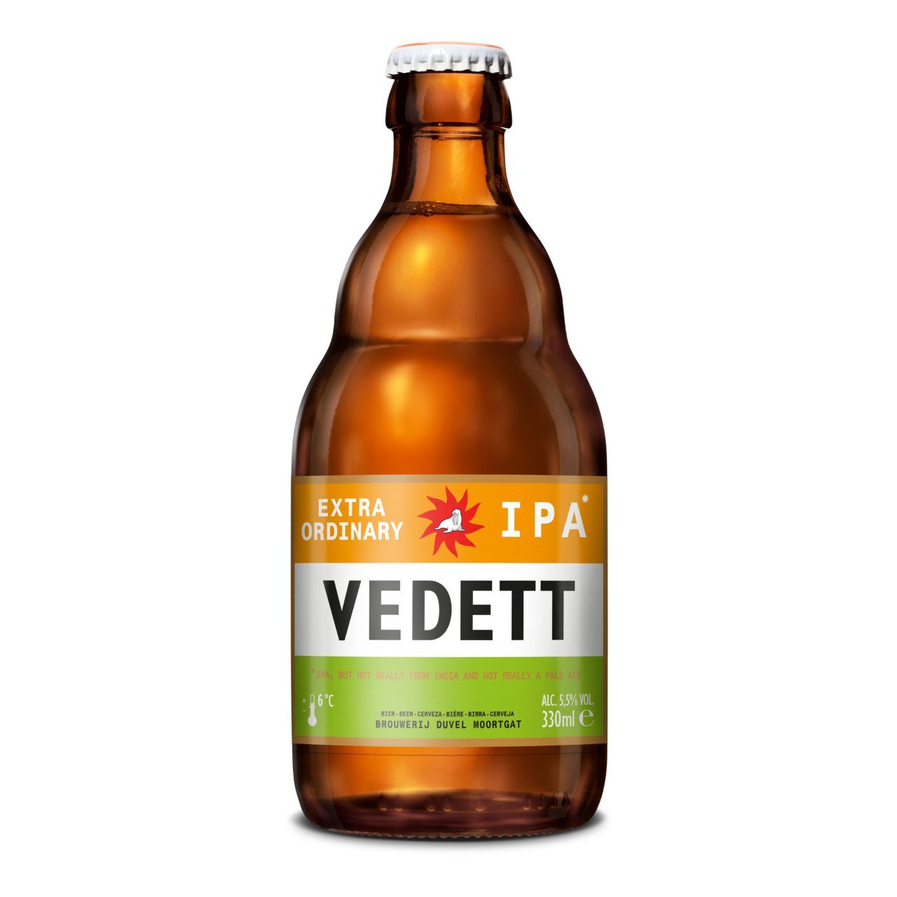 Vedett Extra IPA Bier Flesjes 33cl Krat 24 Stuks – goedkoopdrank.nl