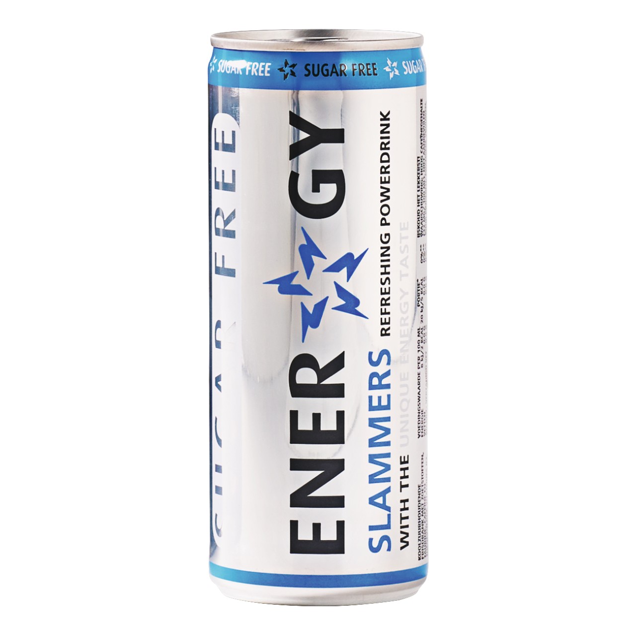 Slammers Light Energy Drink Blikjes 25cl Tray 24 Stuks – goedkoopdrank.nl