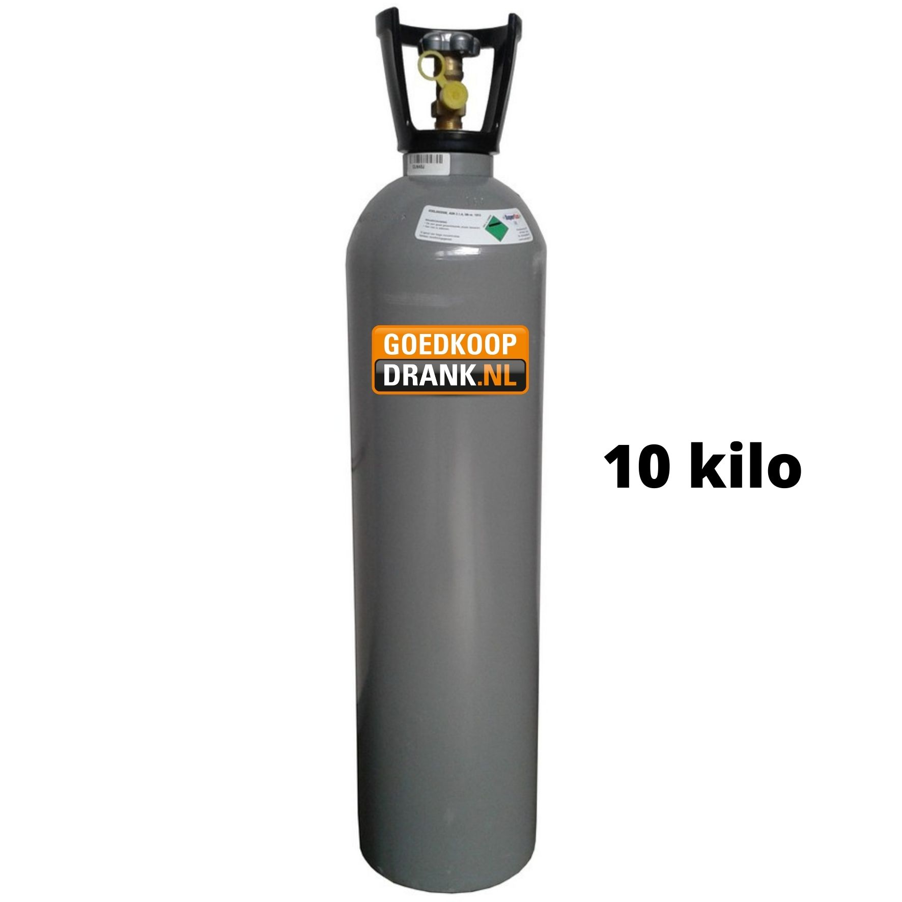 Koolzuur Fles Groot 10 Kilo Biertap