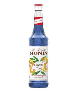 Monin Blue Curaçao Siroop 70 cl – blauwe cocktail siroop in fles