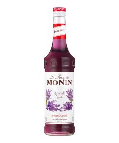 Monin Lavendel Siroop 70cl – bloemige siroop voor koffie en cocktails