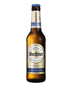 Warsteiner 0.0 Alcoholvrij Bier 33cl Wegwerp flesjes 24 Stuks