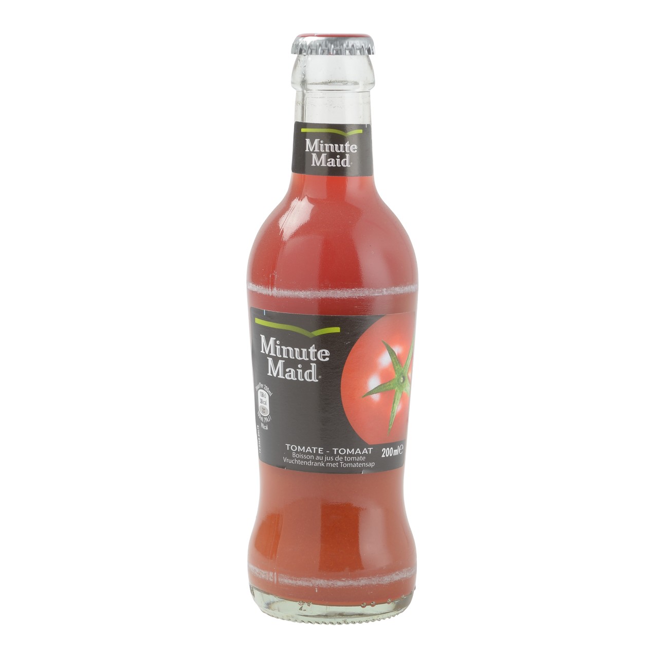 Minute Maid Tomatensap 20cl Flesjes Krat 24 Stuks – volle en natuurlijke tomatensap voor horeca