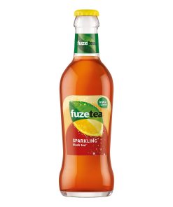 fuze tea sparkling black tea 20cl krat 24 flesjes bruisende ijsthee kopen