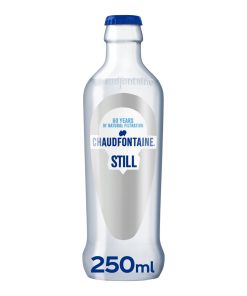 Chaudfontaine Blauw Flesje 25cl Krat 24 Stuks – stil mineraalwater in glazen horeca-flesjes