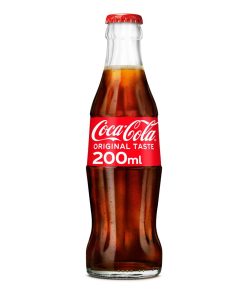 Coca Cola 20cl Horeca Flesjes Krat 24 Stuks glazen flesjes