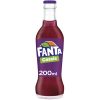 Fanta Cassis 20cl – krat met 24 glazen flesjes met zwarte bessensmaak
