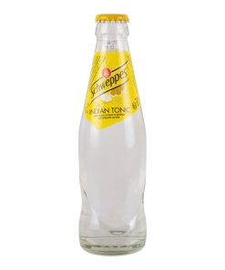 Schweppes Tonic 25cl – krat met 24 glazen tonicflesjes