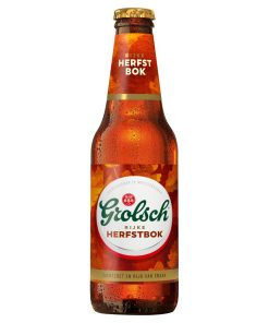 Grolsch Herfstbok Fles Krat 24x30cl – Seizoensbokbier in krat
