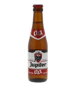 Jupiler 0.0 Alcoholvrij Bier 25cl – Krat 24 Stuks, Belgisch alcoholvrij pils