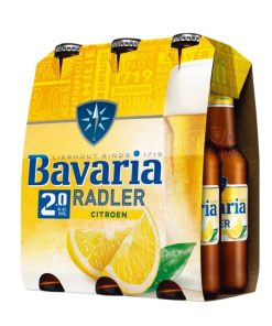 Bavaria Radler lemon Bier Flesjes, Krat 3x4x30cl