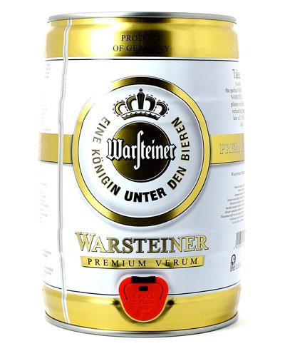 Warsteiner Bier Party Fust 5 Liter met tapkraantje – Duits pils