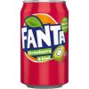 Fanta Strawberry Kiwi Blikjes 33cl Tray 24 Stuks Deens – tropische frisdrank zonder statiegeld