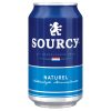 Sourcy Blauw Mineraalwater 33cl blikjes tray 24 stuks.