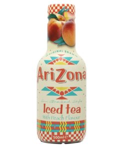 arizona perzik iced tea flesje 50cl tray 6 stuks kopen