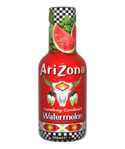 arizona watermelon fles 50cl tray 6 stuks fruitdrank zonder prik kopen