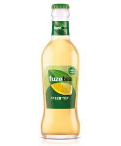Fuze Tea Green 20cl Flesjes Krat 24 Stuks – frisse groene ijsthee voor horeca in glazen flesjes
