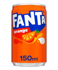 Fanta Orange 15cl – tray met 24 mini-blikjes sinaasappelfrisdrank