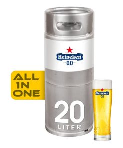 Heineken 0.0 Biervat 20 Liter – Alcoholvrij tapbier in fust