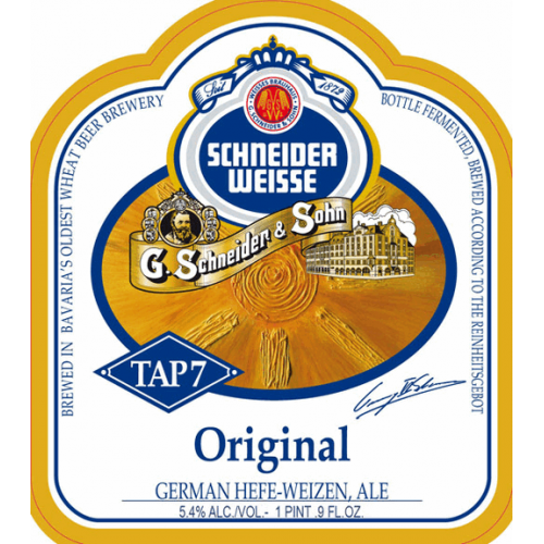 Schneider Weisse Tap 7 Original Biervat 50 Liter – Duits tarwebier