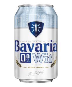 Bavaria Wit 0.0 Blikjes 33cl Alcoholvrij Tray 24 Stuks