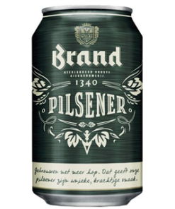 Brand Bier Blikjes 33cl Tray 24 Stuks pilsener