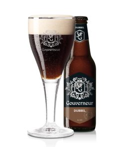 Gouverneur Dubbel Bier Kratje 12 Flesjes 33cl