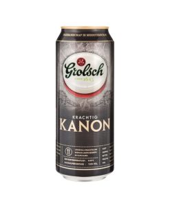 Grolsch Kanon 50cl Bier Blikjes Tray 12 Stuks – Extra sterk speciaalbier