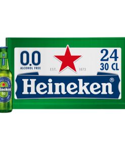 Heineken 0.0 Alcoholvrij Bier Flesjes 30cl Krat 24 Stuks