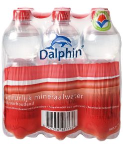 Dalphin Mineraalwater Rood 50cl PET Tray 18 Stuks