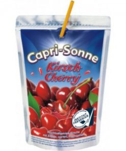 Capri Sun Cherry Pakjes 20cl – doos met 4x10 drinkpouches