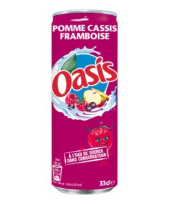 Oasis Apple Cassis Framboos Blikjes 33cl